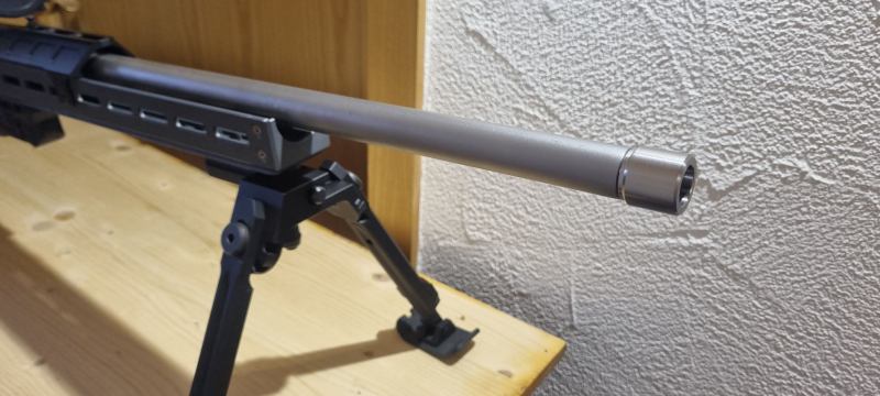 Gewindeschutzmutter 5/8 x 24 UNEF, Edelstahl – Bild 1