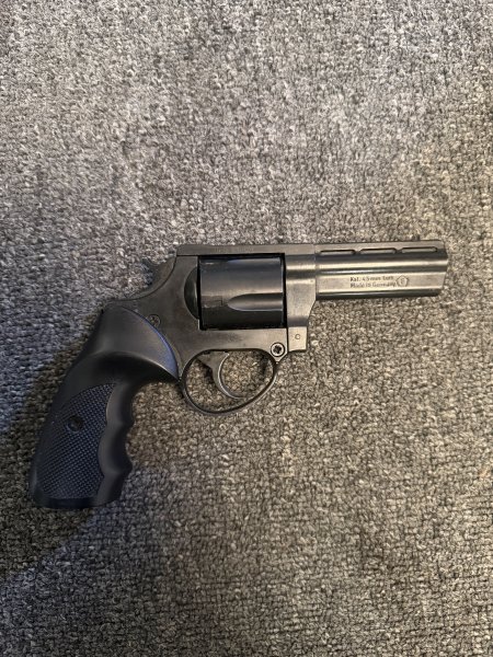 Luftdruck Revolver ME 38 Magnum brüniert Kaliber 4,5mm – Bild 3