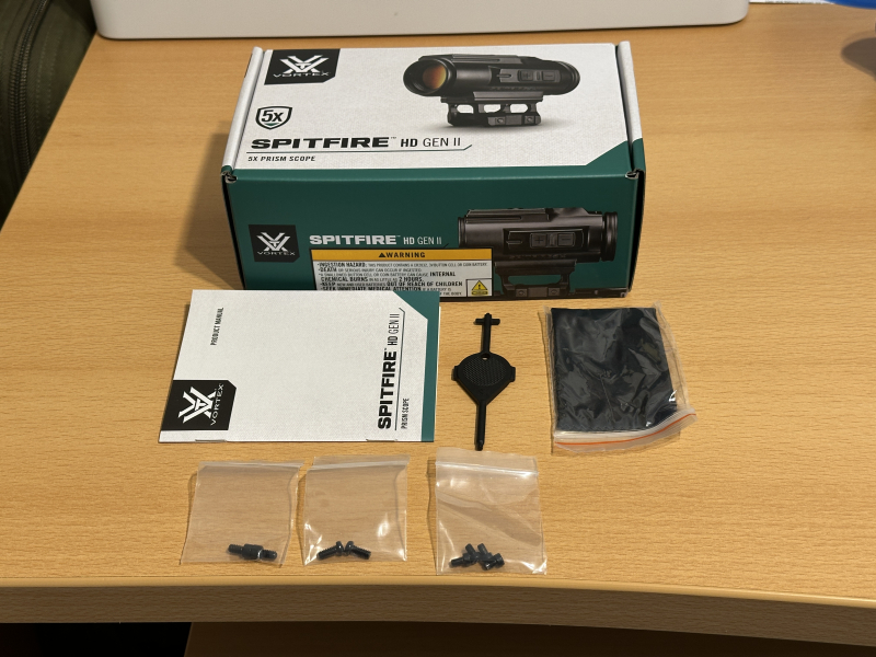 VORTEX Spitfire HD Gen II 5x Battlesight/ Prismscope – 5. kép
