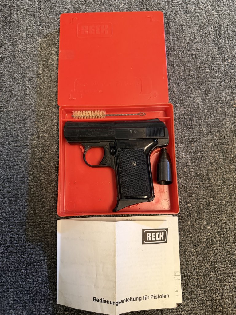 Reck P6s 8 mm PAK. PTB 78 in OVP – Bild 1