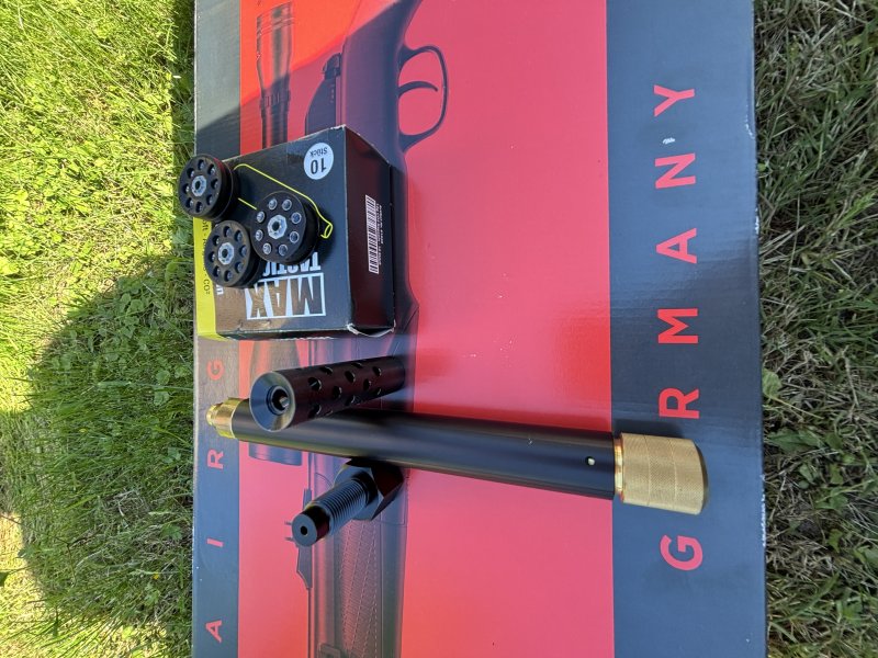 Umarex Airmagnum 850 M2 Target Kit+ZF+Zweibein+Magazine+HPA-Adapter+11g-Adapter+Schalldämpfer – Bild 2