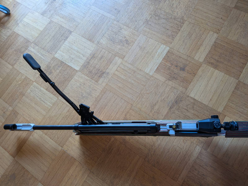 Feinwerkbau (FWB) LG 603 – Match-Luftgewehr, Schichtholzschaft, Top-Zustand, Dichtungen neu! – Bild 4