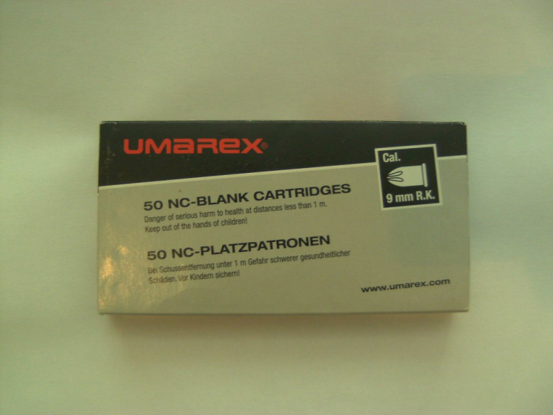 Platzpatronen 9mmR (.380) Umarex / Qualitätsmunition SELTEN / RAR / Sammler – Bild 1