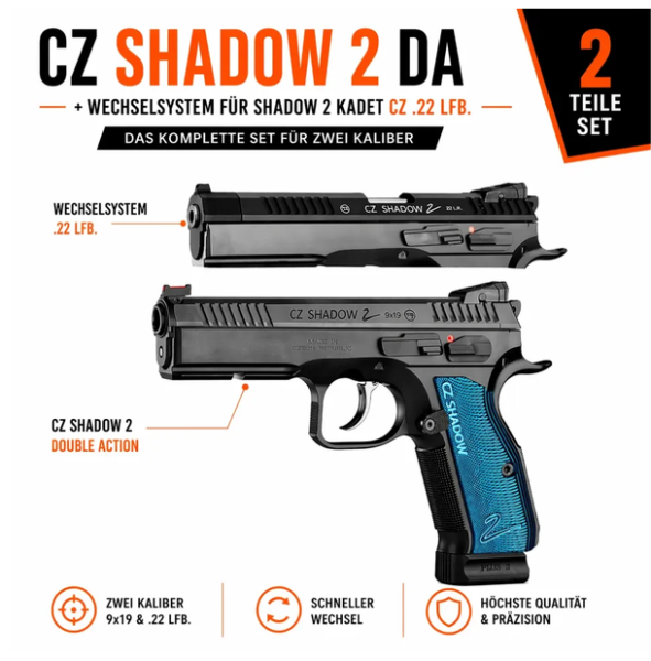CZ 7 Shadow 2 Double Action Combo Deal – zdjęcie 1