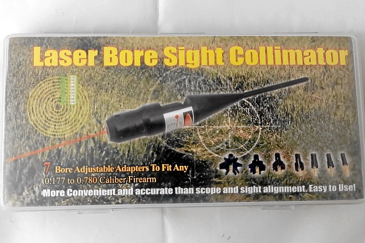 Laser-Einschießhilfe (Laser Bore Sighter) mit Adaptern – slika 1