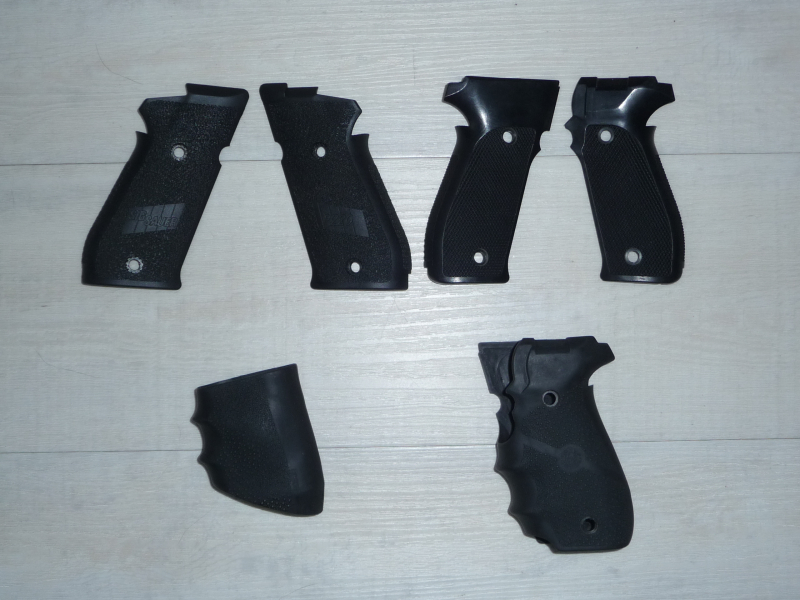 2 original Magazine Sig Sauer P226 mit Magazinboden P226 + diverse Griffschalen – Bild 4