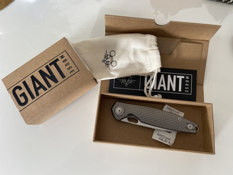 Giant Mouse ACE REO Titan kein Benchmade SOG Cold Steel – Bild 2