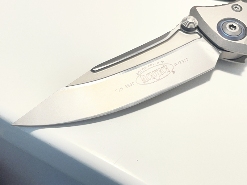 Microtech Socom Bravo S/E Titanium Carbon – Bild 2