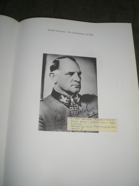 Antiquarisches Buch: Die Leibstandarte - Der seltene Bildband mit Autogramm S. Dietrich – Bild 2