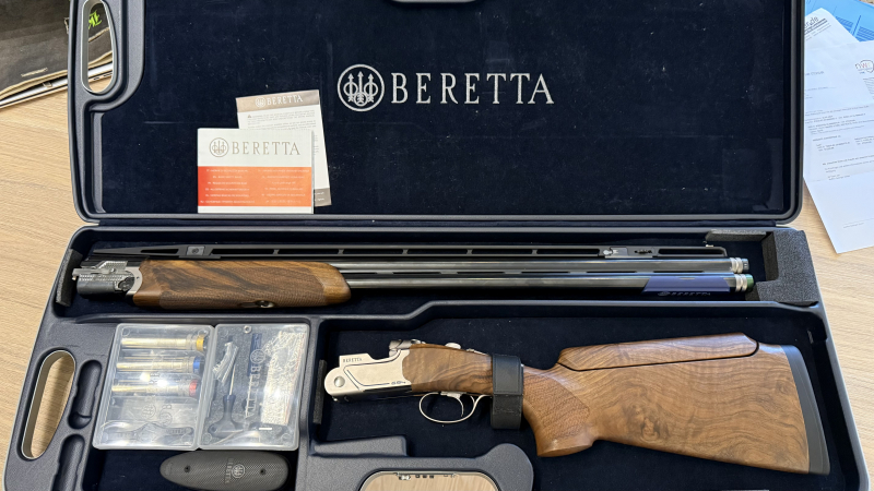 Beretta 694 ACS AS Sporting 12/76, 76cm Läufe, Wechselchokes verstellbare HOHE Schiene – Bild 1