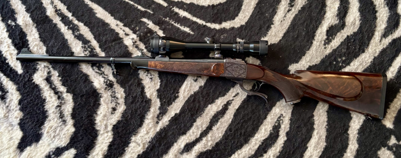 +++++ Blockbüchse Custom Made im britischen Safari Rigby Style 7mm RemMag. +++++ – Bild 1