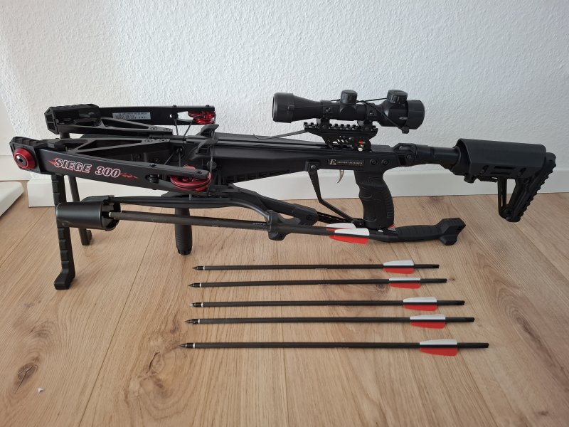 Armbrust EK Archery Cobra System Siege 300 / 150lbs mit Tasche – Bild 2