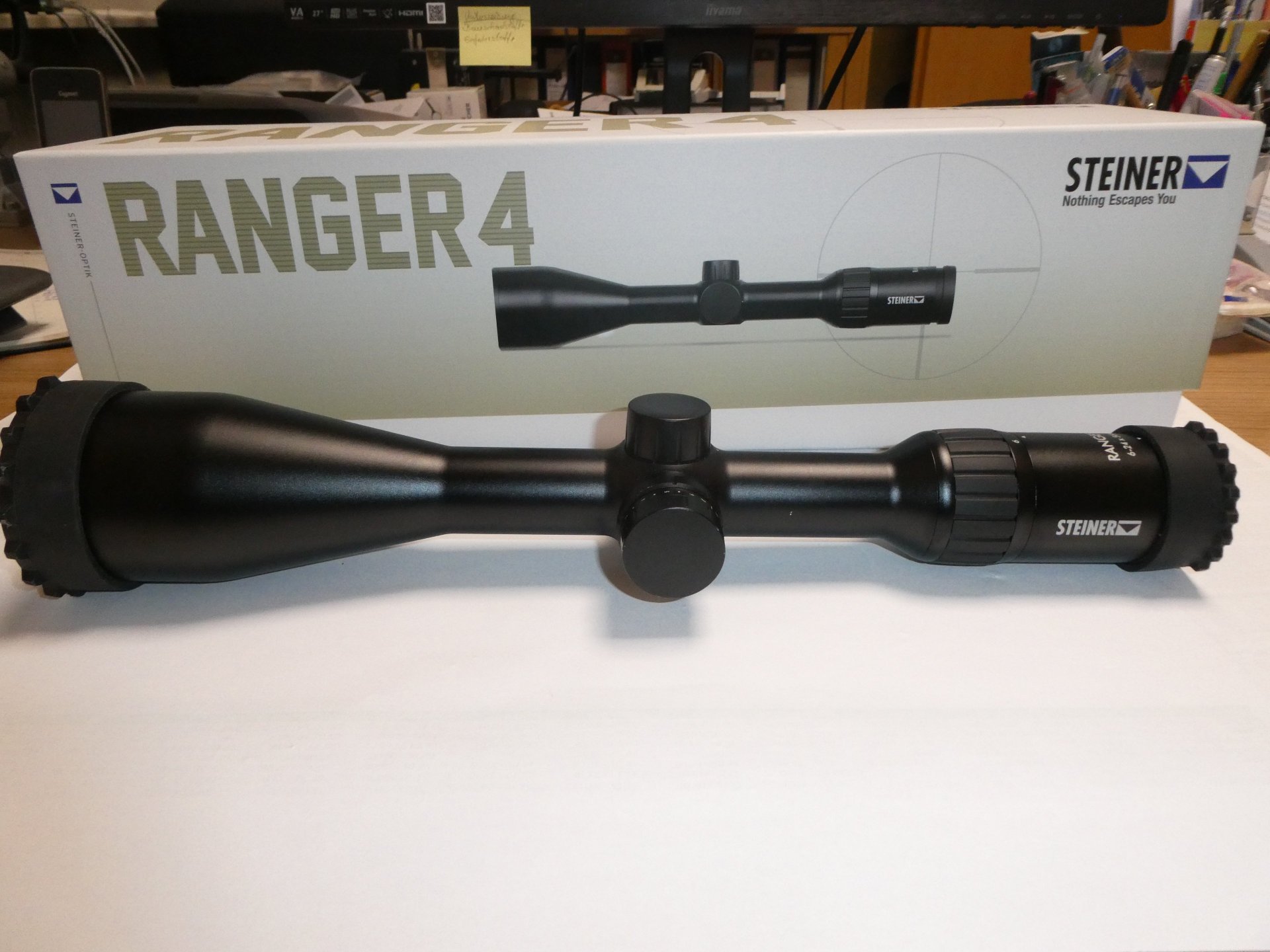 Zielfernrohr Steiner Ranger 4 6-24x56, fast neu, kein Burris, Meopta, Zeiss – Bild 2