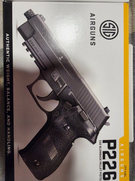 Sig Sauer p226 co2 Blowback 4,5 diabolo – Bild 1