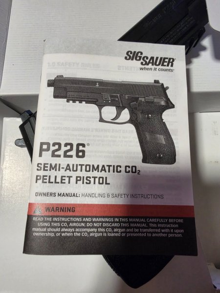 Sig Sauer p226 co2 Blowback 4,5 diabolo – Bild 2