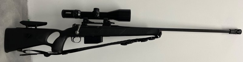 Heym 98 System Mauser Lochschaft, Magazin, Mündungsgewinde, Picatinny – Bild 6