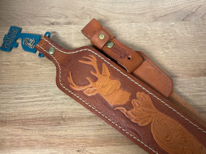 Gewehrriemen Leder Gravur – Bild 2