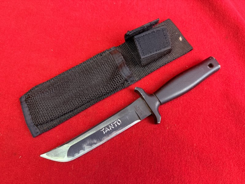 Herbete Tanto Messer, schwarz – Bild 1