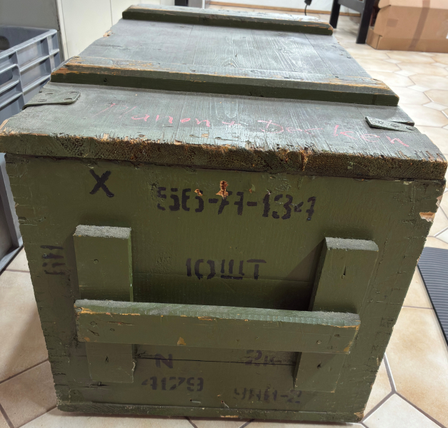 Seltene originale sowjetische PPSh-41 Transport-/Verpackungskiste – 56-А-134 – 10 шт. – Sammlerstück – Bild 3