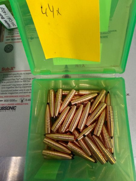 44x Hasler Ariete 167gr - Cal .30 – stampa 2