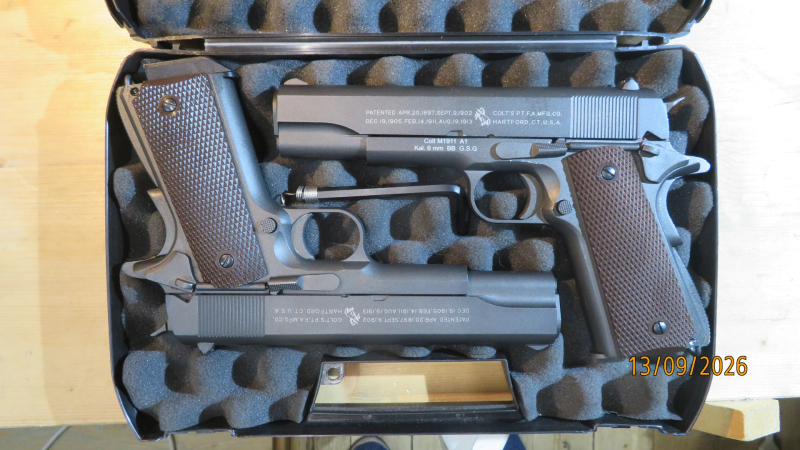 Colt 1911 6mm BB Vollmetall – Bild 1