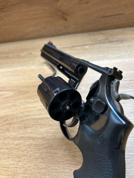 Revolver Smith & Wesson Mod. 586-4 Kal. 357Mag LL 6"++Sehr guter Zustand++Waffen Haider++ – Bild 4