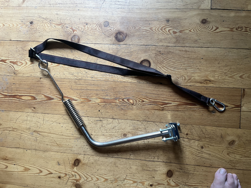 Hunde Fahrradhalterung seitlich – Bild 1