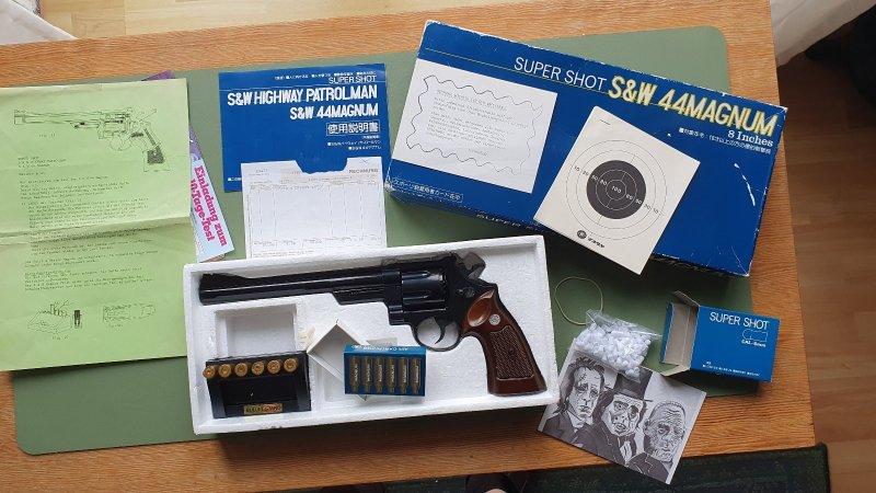 softair Super Shot S&W 44 Magnum von 1980 Sammler – Bild 2