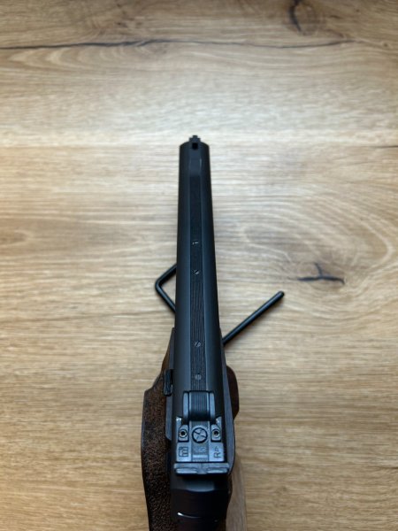 KK-Sportpistole Smith & Wesson Mod. 41 Champion Kal. .22lr LL 5,5"+Sehr guter Zustand+Waffen Haider+ – Bild 6