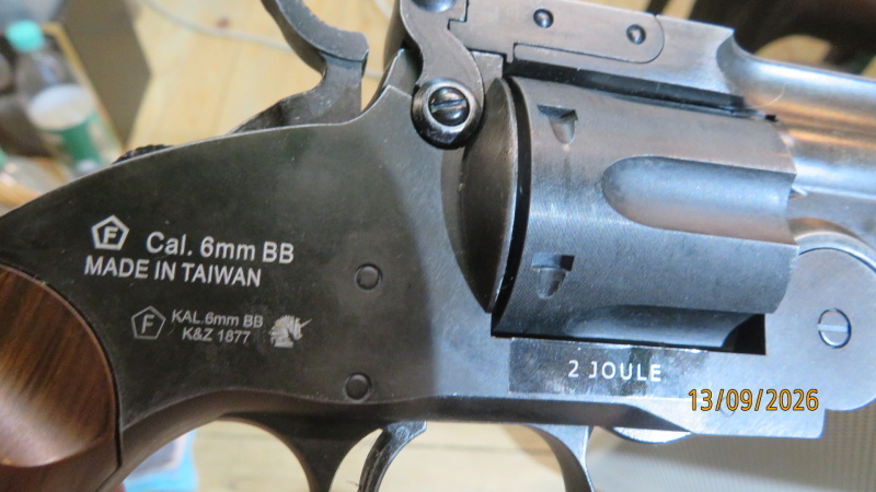 Schofield CO2 Revolver 6mm BB – nuotrauka 3