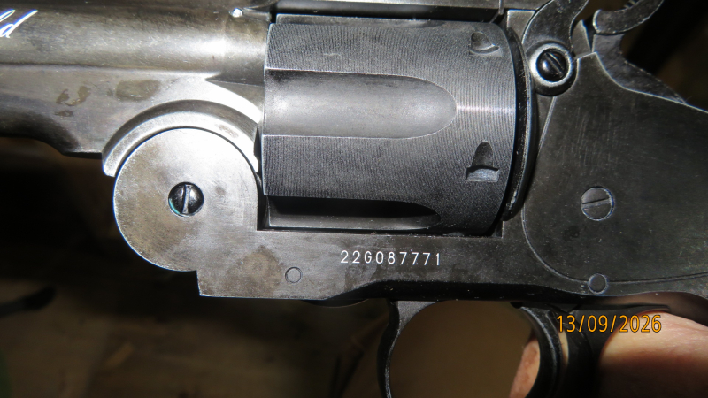 Schofield CO2 Revolver 6mm BB – nuotrauka 5