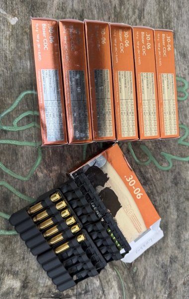 Munition Blaser CDC .30-06 7 Schachteln 126 Schuss – Bild 1