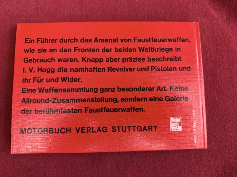Armee Pistolen u. Revolver, Faustfeuerwaffen WK I und II – Bild 4