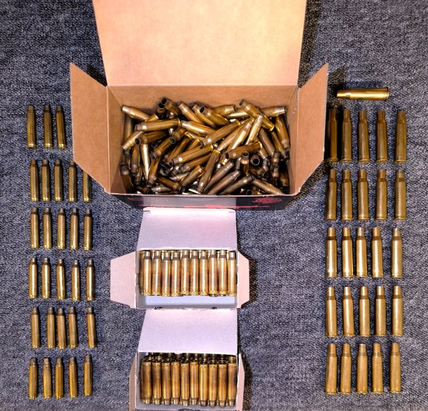 Hülsen Patronen Wiederlader .223 Rem. 7,62x54R Geco S&B – Bild 2