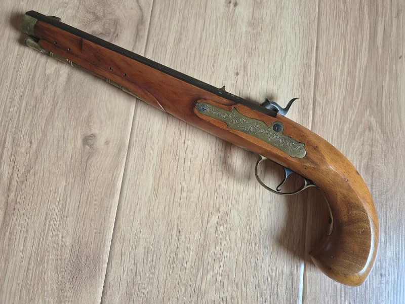 Pedersoli Kentucky Vorderladerpistole Perkussion Cal. .44 – Bild 2