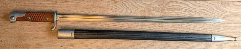 Mauser Bajonett Peru M1909 - Simson & Co. Suhl - SG 98 n.A. - Top Sammlerzustand – Bild 1