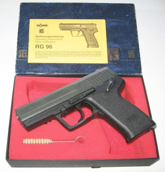 RÖHM RG 96 Kal. 9 mm PA aus 1997 Nagelneu/OVP – Bild 1