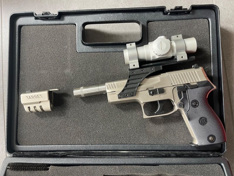 RWS C225 Sonderversion mit längerem Lauf und Schalldämpfer Adapter sowie Rotpunkt – Bild 6
