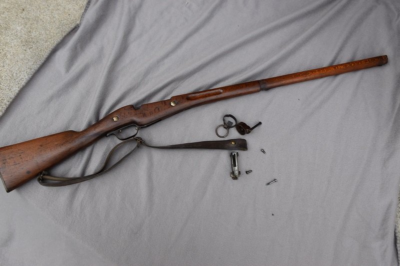 Schaft und Ersatzteile für Gewehr Frankreich 93/15 Lebel – Bild 1