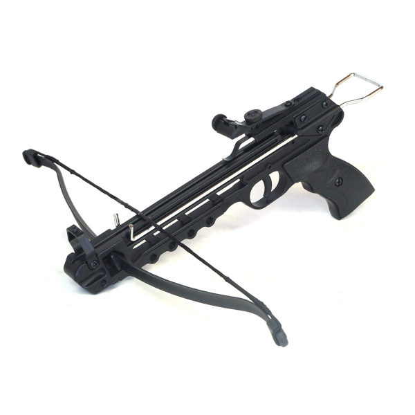 *ANGEBOT* Pistolen Armbrust VIPER Alu-Body 50lbs-inkl. 5 Kunststoff - Pfeile Bolzen + Fußschlaufe – Bild 1