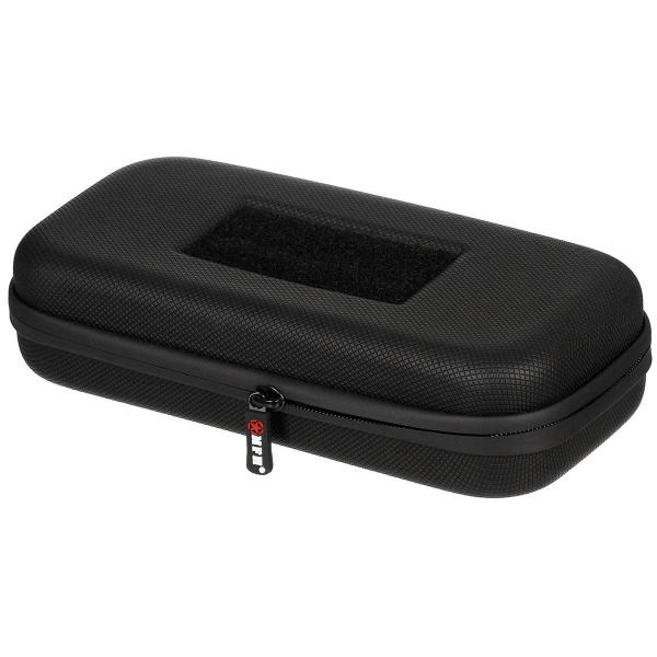 Tasche Hartschale Groß 26 x 12 x 6,5 cm Schwarz mit Klettschlaufen + Innenfach mit Organizer – Bild 1