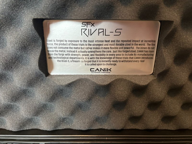 Canik SFx Rival-S Chrome mit viel Zubehör – Bild 2