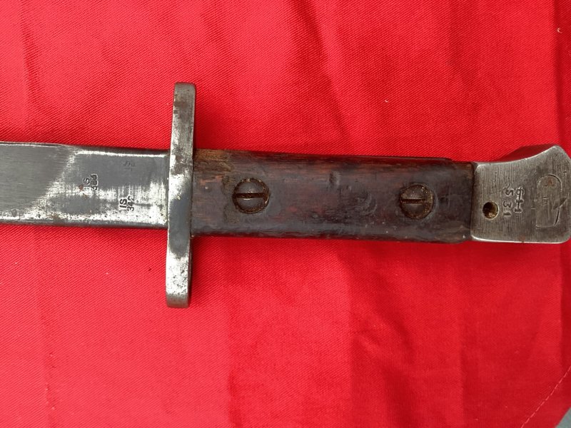 Altes englisches Bajonett MK II vom 1944,für Enfield – Bild 4