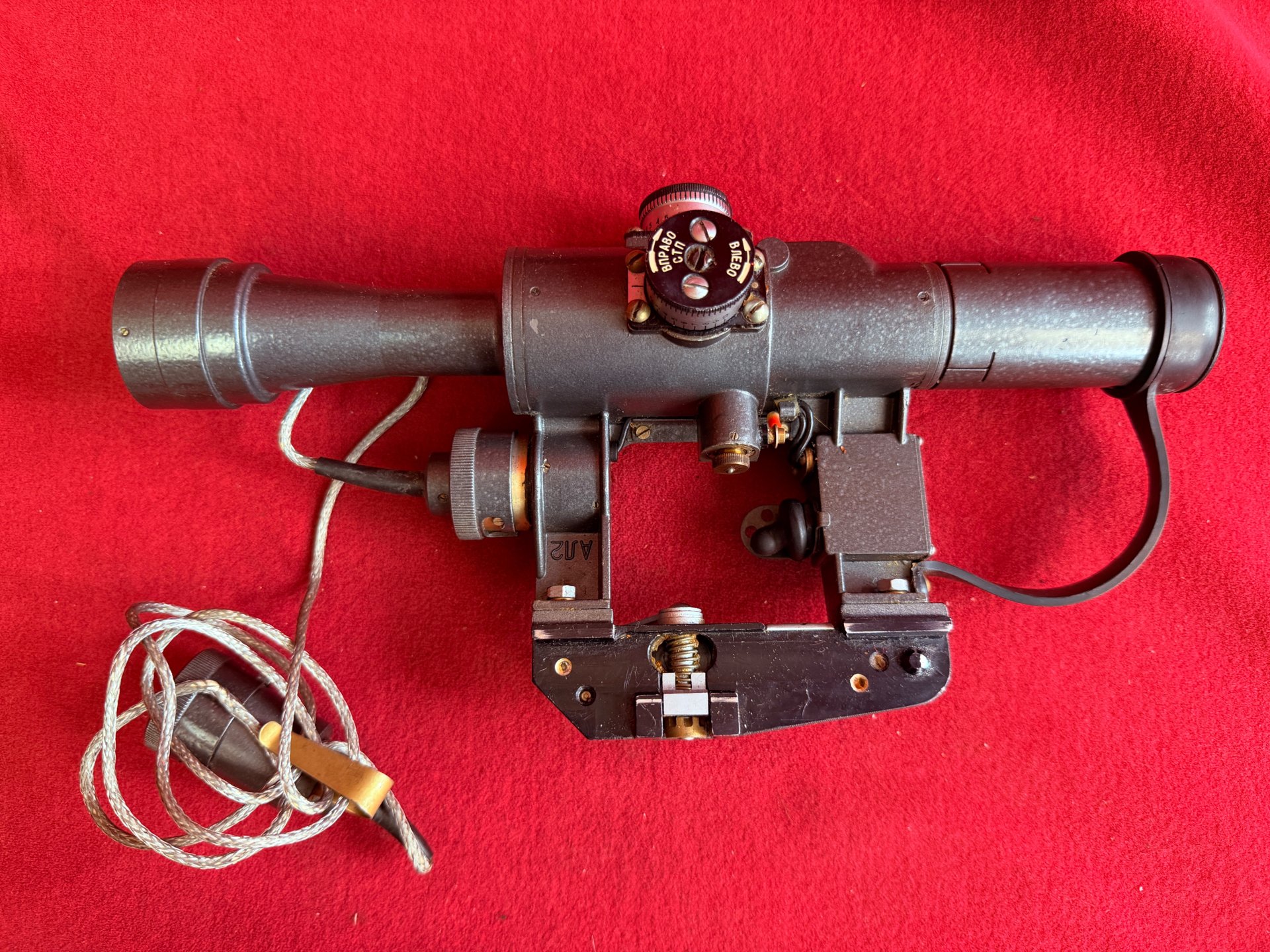 PSO-1 Zielfernrohr (4x24)mit beleuchtetem Absehen (ohne Batterie) und Seitenmontage – Bild 3