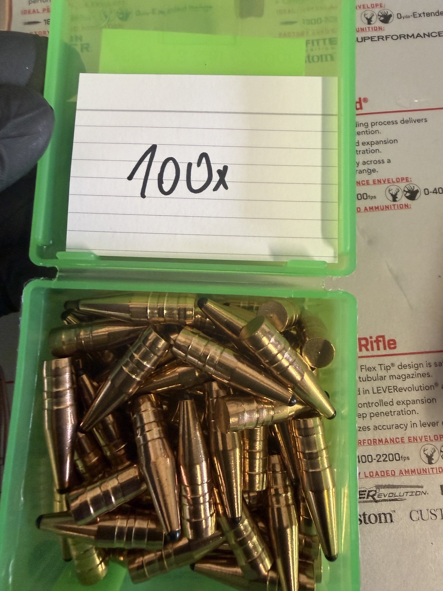 100x FOX Classic Hunter 220gr - Cal .366 - 9,3 – Bild 1