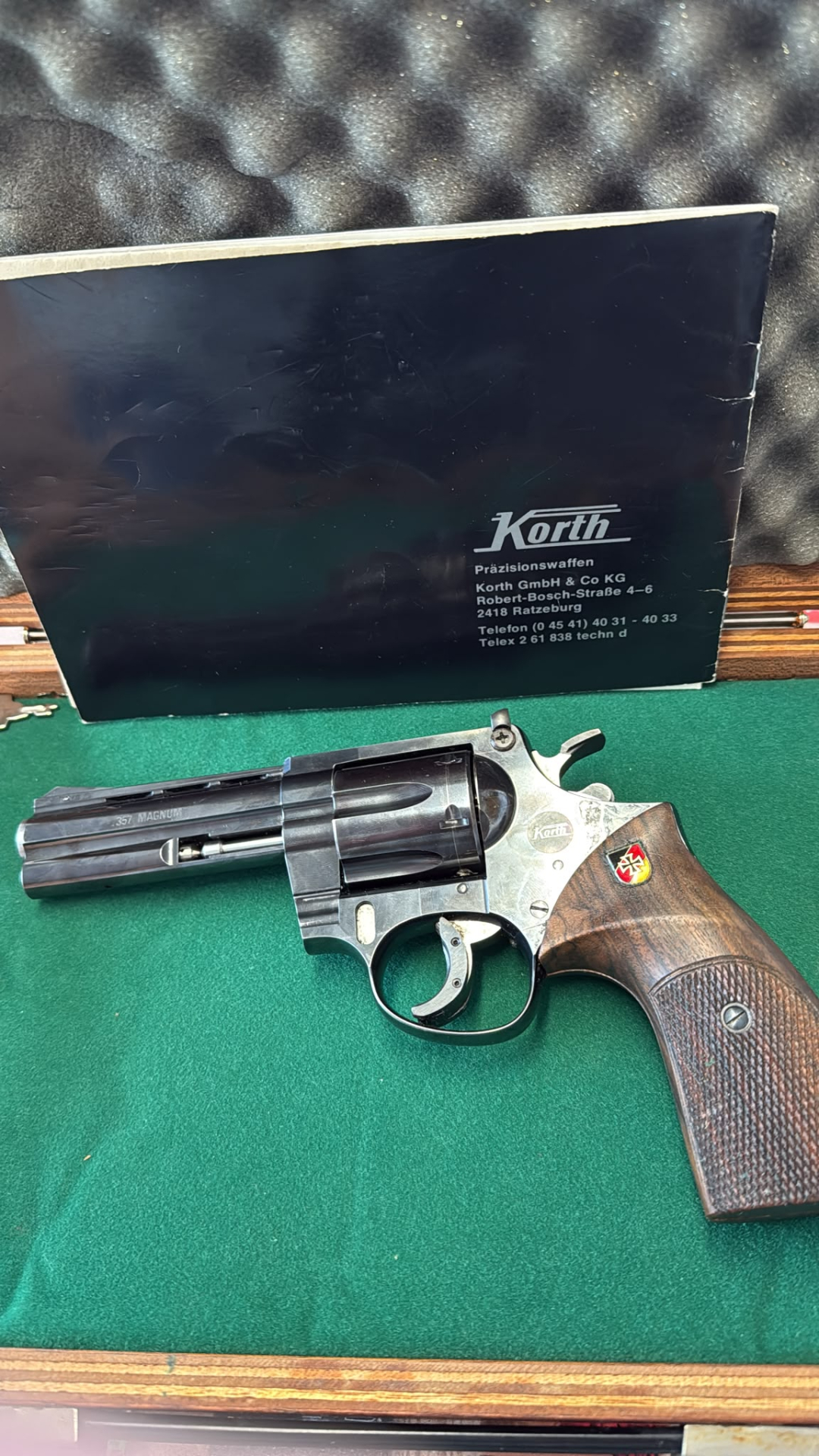 Revolver Korth Combat Kal. 357Mag.#34038 – Bild 1