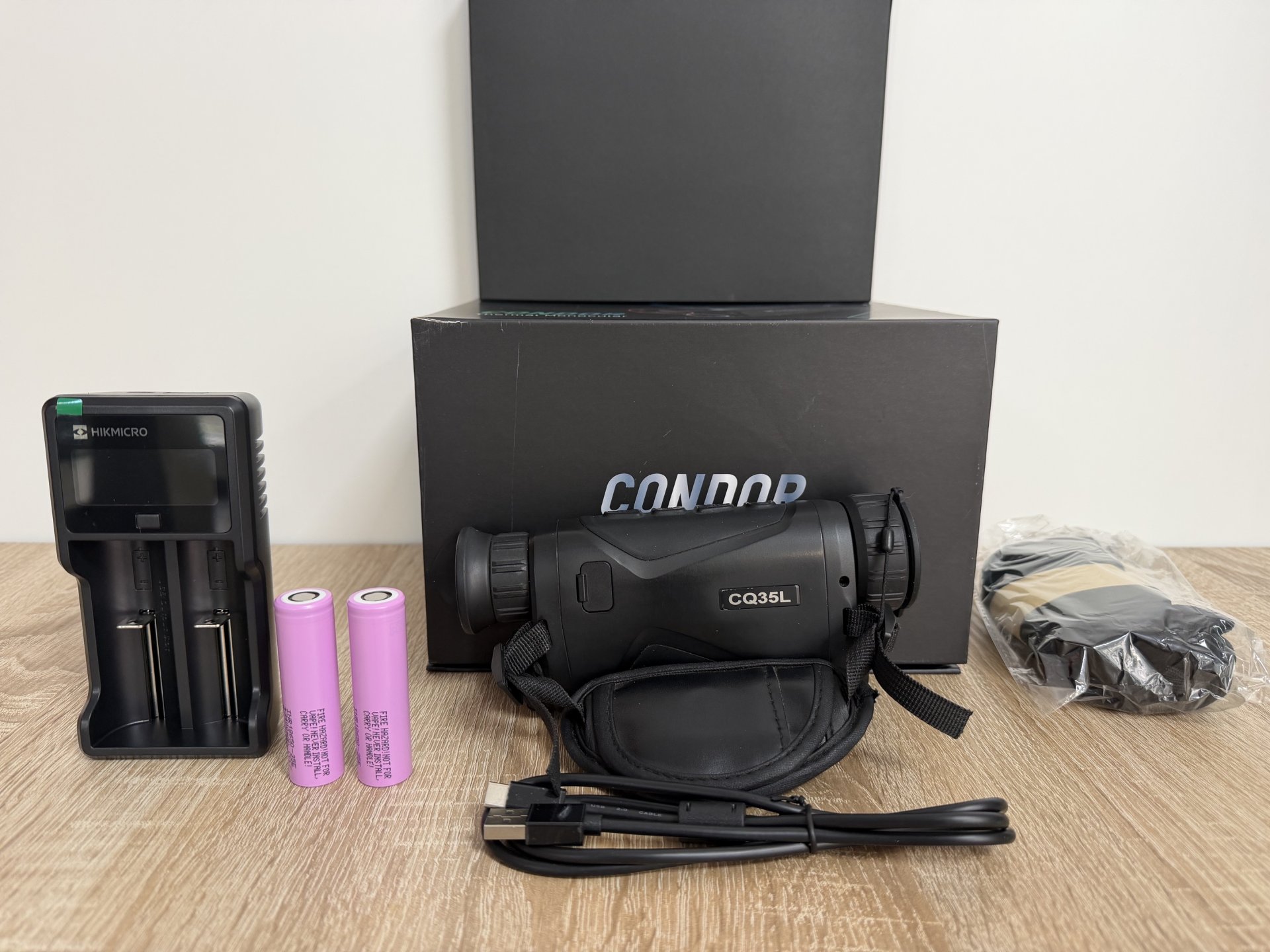 HIK Micro Condor CQ35L-LRF 1. Gen. Vorführgerät-neue Akkus-Rechnung mit MwSt. – Bild 2
