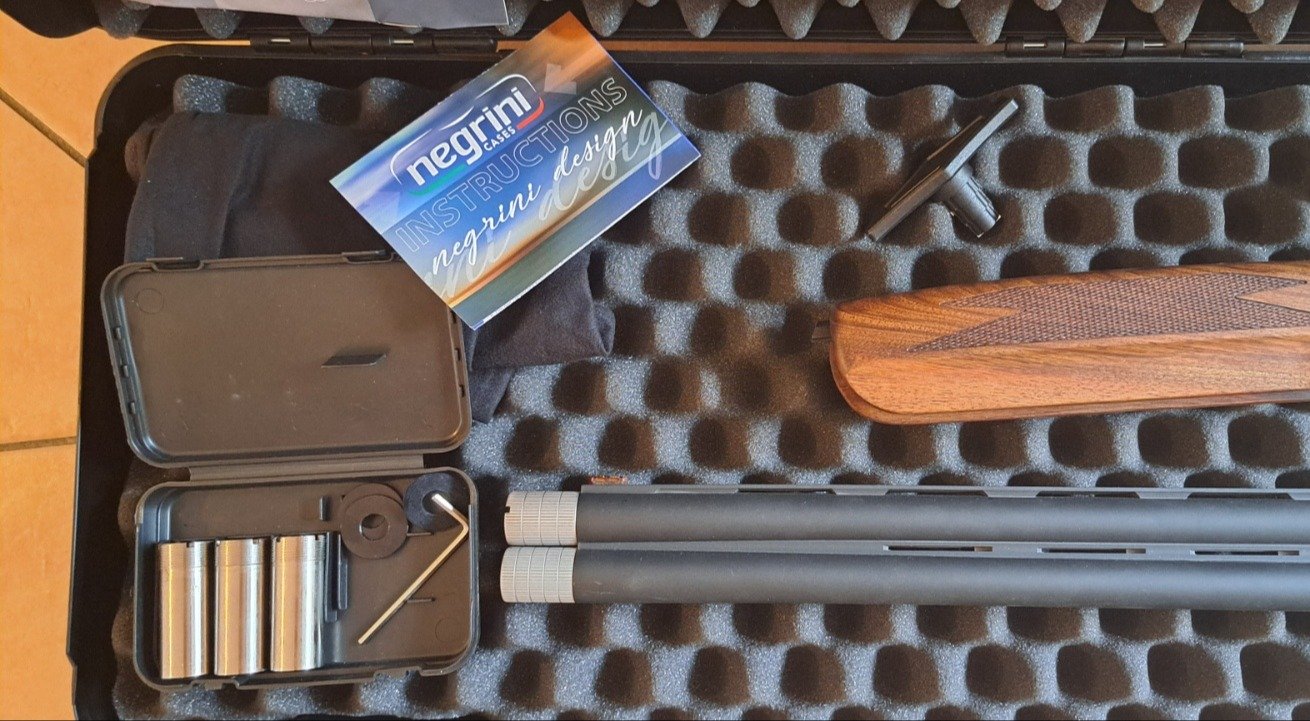Bockdoppelflinte BRENNER BF20 mit Waffenkoffer und Zubehör (neuwertig) – Bild 4