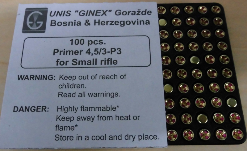 Zündhütchen GINEX SR – imagen 1