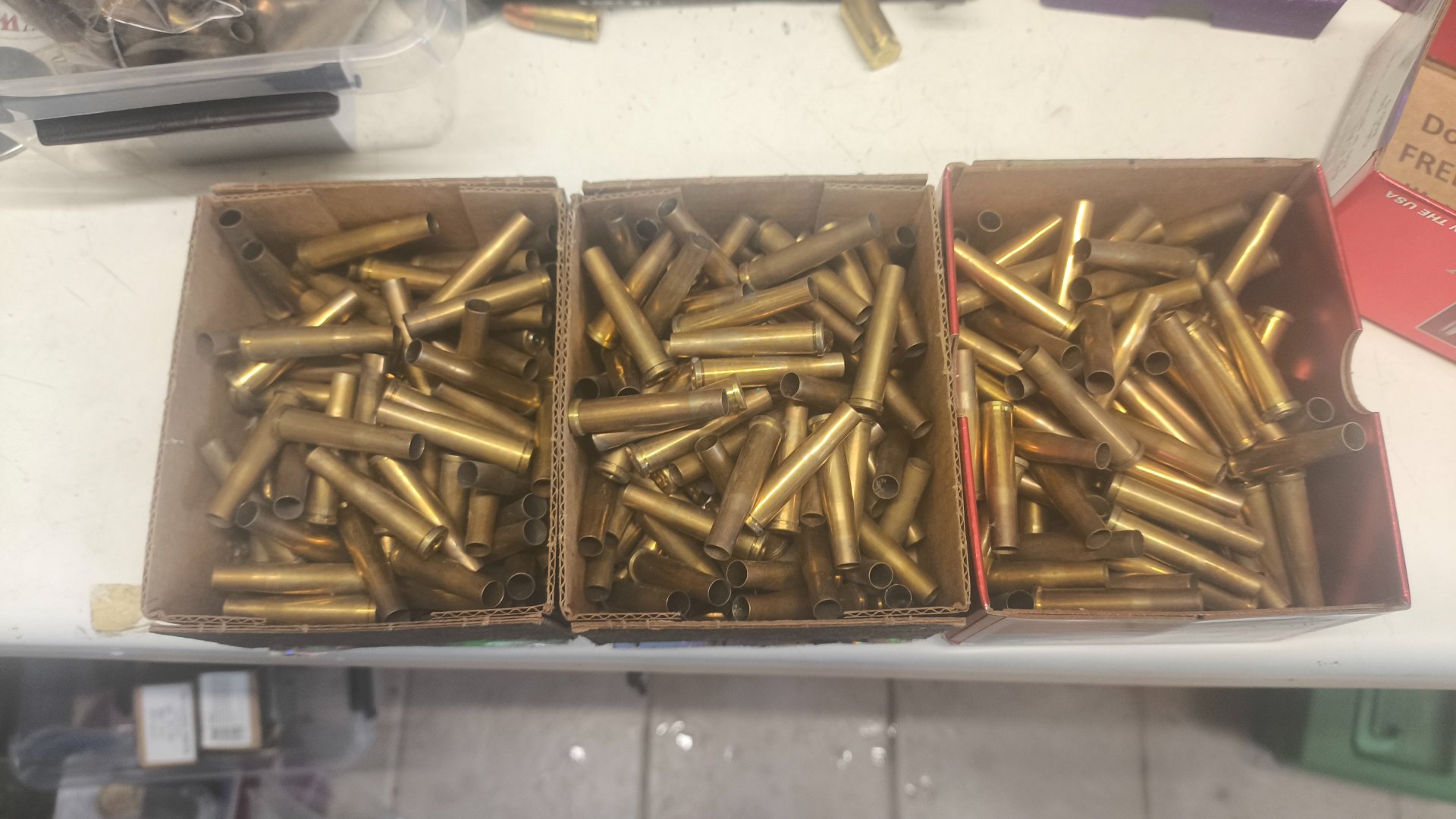 .22 Hornet Hülsen, nicht entzündet und nicht gereinigt – Bild 1